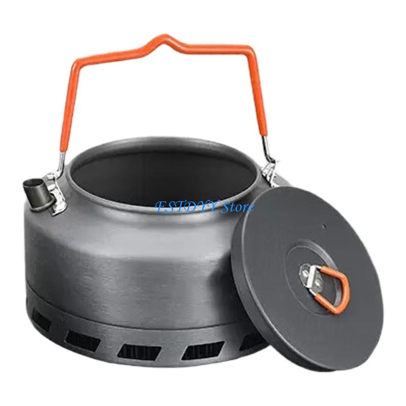 G6DE-cafetera portátil aleacio - Outdoor Camping Kettle reseña y precio
