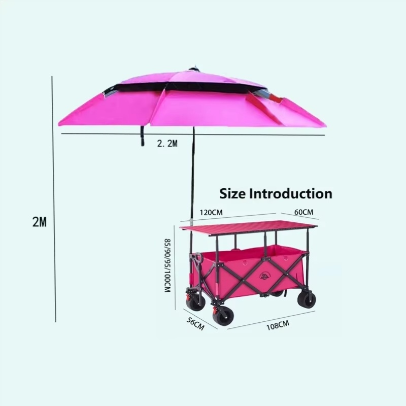 Carrito Plegable Reforzado de  - Camp Table Folding reseña y precio