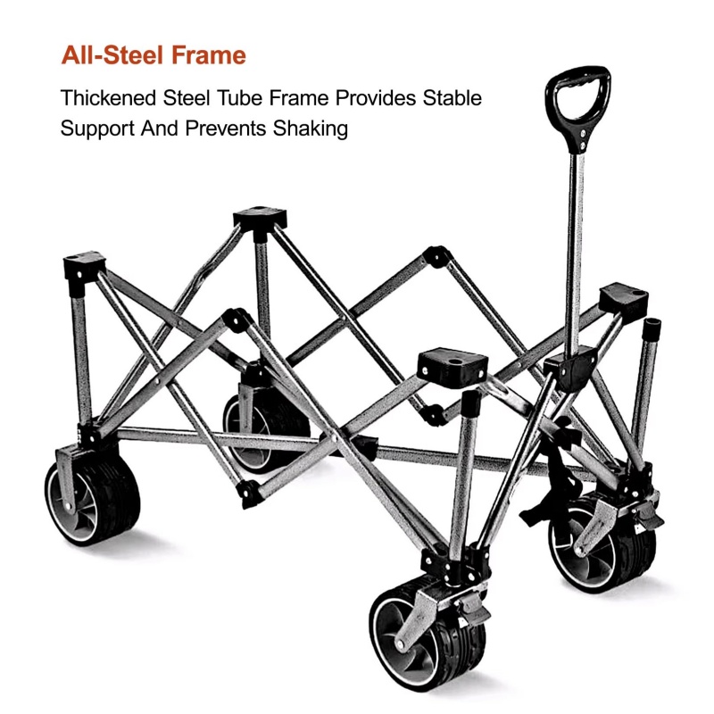 Carrito Plegable Reforzado de  - Camp Table Folding reseña y precio